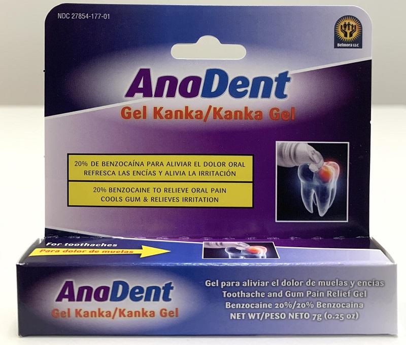 ANADENT KANKA GEL 0.25oz PK3 / UOM C12