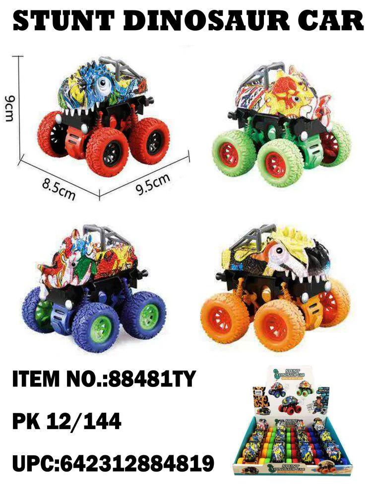 TOYS GRAFFITI STUNT CAR/DINO DISPLAY 12CT / UOM DSP