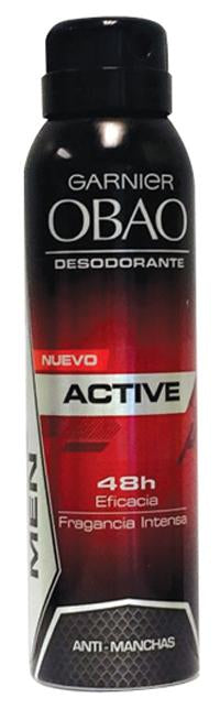 OBAO SPRAY DESODORANTE MEN ACTIVE 150ML-PK6 / UOM C12