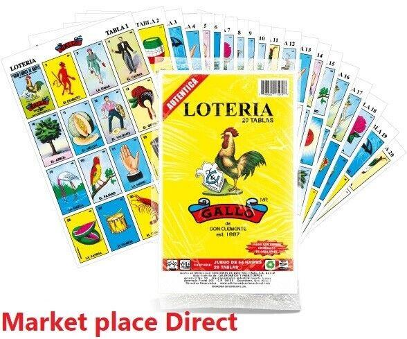 LOTERIA DON CLEMENTE SMALL 20 PLAYERS PK5 / UOM M80