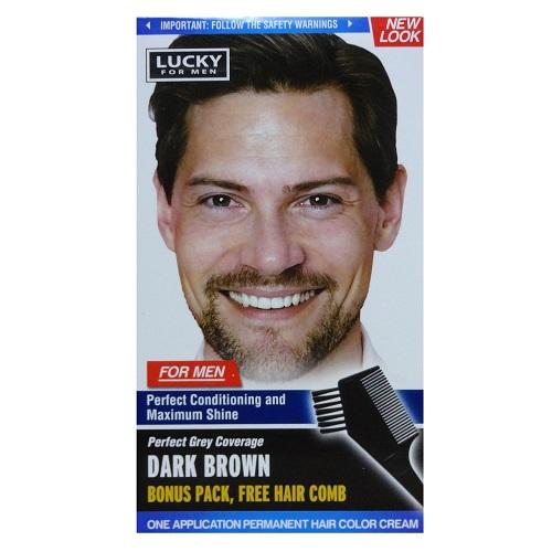 HAIR COLOR **MENS** DARK BROWN PK3 / UOM C12