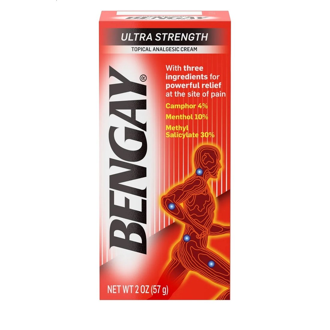 BENGAY 2 OZ *RED* ULTRA STRENGTH PK3 / UOM C12