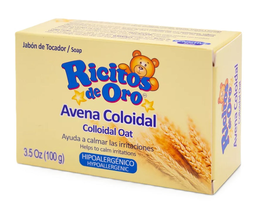 RICITOS DE ORO AVENA SOAP 3.5OZ PK6 / UOM M144