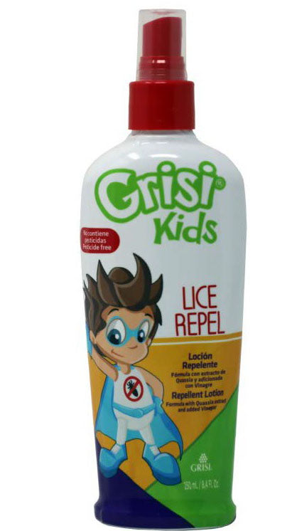 GRISI KIDS REPELENTE PIOJOS LOCION 8.4 FO PK6  /  UOM C12