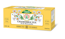 Tadin Chamomile Manzanilla herbal tea 50 count value size box