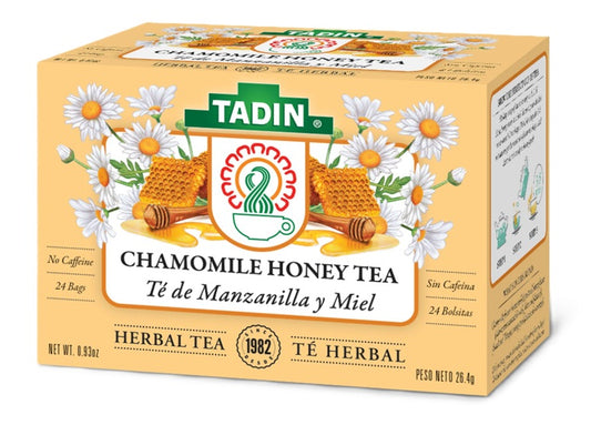 TADIN TEA MANZANILLA CON MIEL 24CT PK6  /  UOM M144
