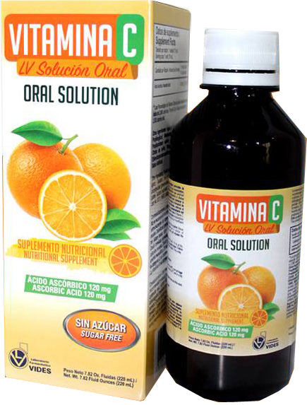 VITAMINA C JARABE 7.82oz VIDES-PK3  /  UOM M48