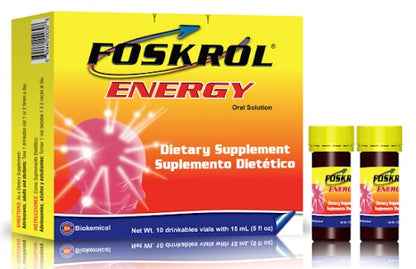 FOSKROL PIZZA-ENERGY 10 VIALES PK3  /  UOM C24