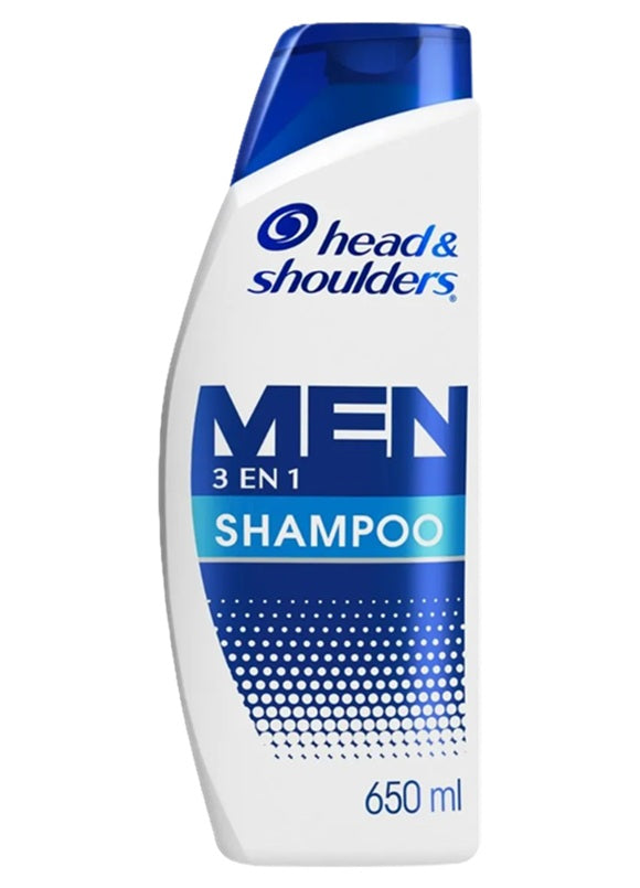 H&S MEN 3 IN 1 650ml PK5 / UOM C10