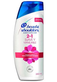 H&S 2 EN 1 SUAVE Y MANEJABLE 650ml PK5 / UOM C10