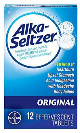 ALKA-SELTZER 12CT PK3  /  UOM C12