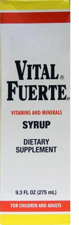 VITAL FUERTE JARABE 9.3 OZ PK3  /  UOM C24