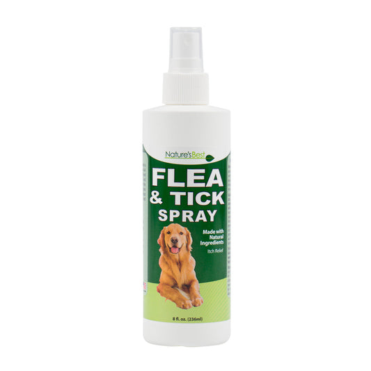NATURE'S BEST FLEA & TICK SPRAY 8oz PK6  /  UOM C12