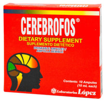 CEREBROFOS 10 VIALES