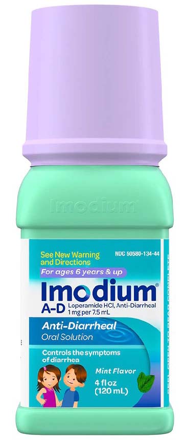 IMODIUM AD CHILDREN S LIQUID 4oz PK3  /  UOM C12