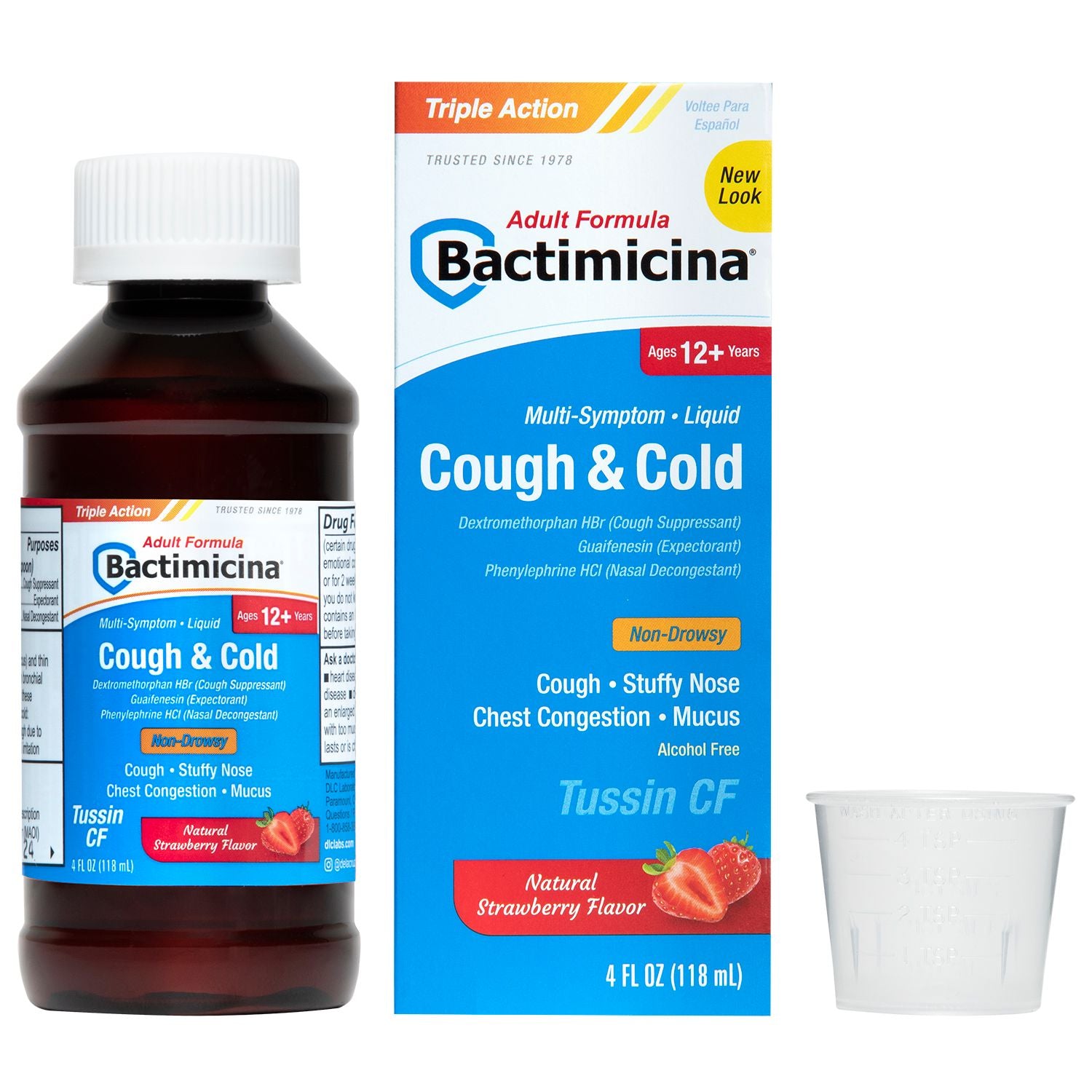 BACTIMICINA COUGH & COLD 4OZ PK3  /  UOM C12