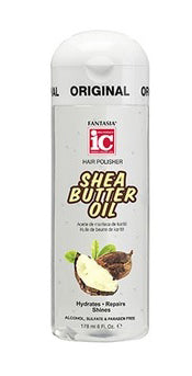 I.C. HAIR POLISHER SHEA BUTTER OIL 6 OZ PK3  /  UOM C6