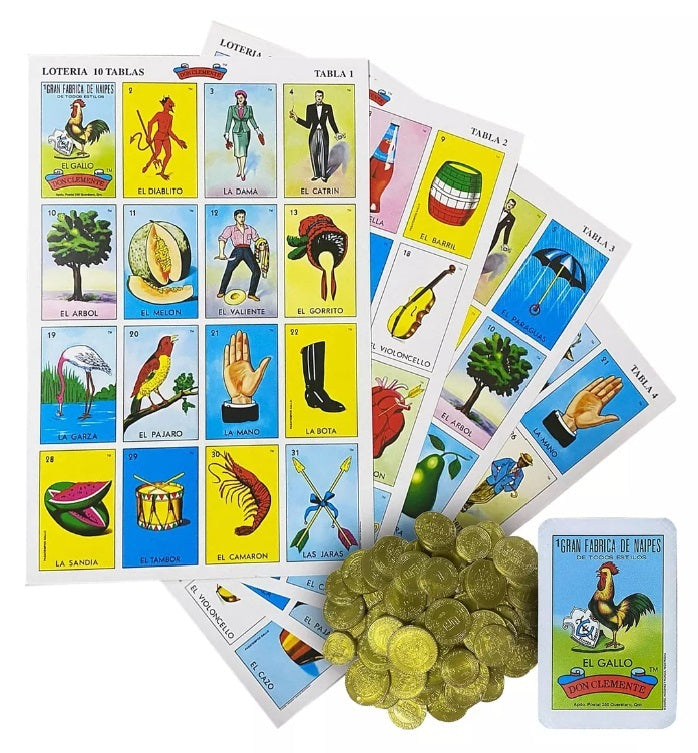 LOTERIA DON CLEMENTE JUMBO10 PLAYERS  PK10 / UOM M50