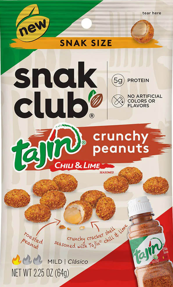 TAJIN CRUNCHY PEANUTS 2.25 OZ CS12  /  UOM C12