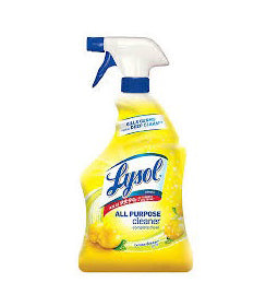 LYSOL ALL PURPOSE CLEANER LEMON 32OZ-PK6  /  UOM C12