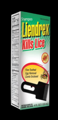 LIENDREX SHAMPOO 4 FL OZ PK4  /  UOM C12