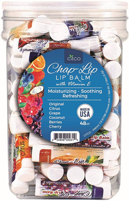 LIP-CHAP *JAR* 48CT DISPLAY  /  UOM DSP