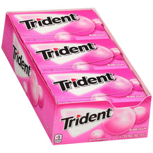 Trident Value Pack 14s Bubble Gum Sugar Free Display