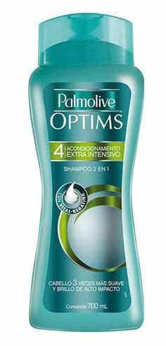 PALMOLIVE OPTIMS SHAMPOO EXTRA INTENSIVO 2/1 700ml PK6  /  UOM C12