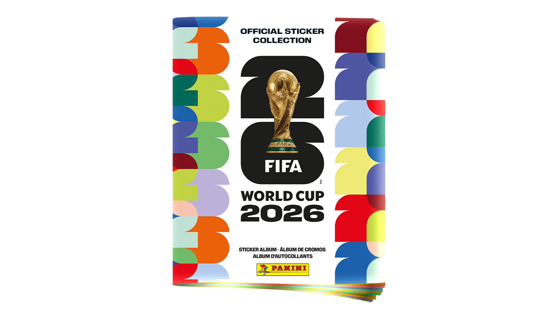 Panini FIFA World Cup 2026 soft cover sticker album official collector's album
