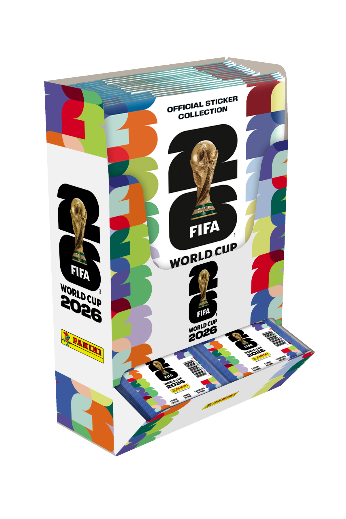 Panini 2026 Counter Display 12 Albums - 100 Stickers