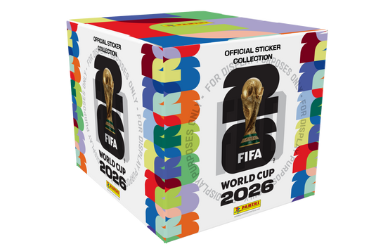 Panini FIFA 2026 World Cup Sticker Box 25 count official soccer collectibles