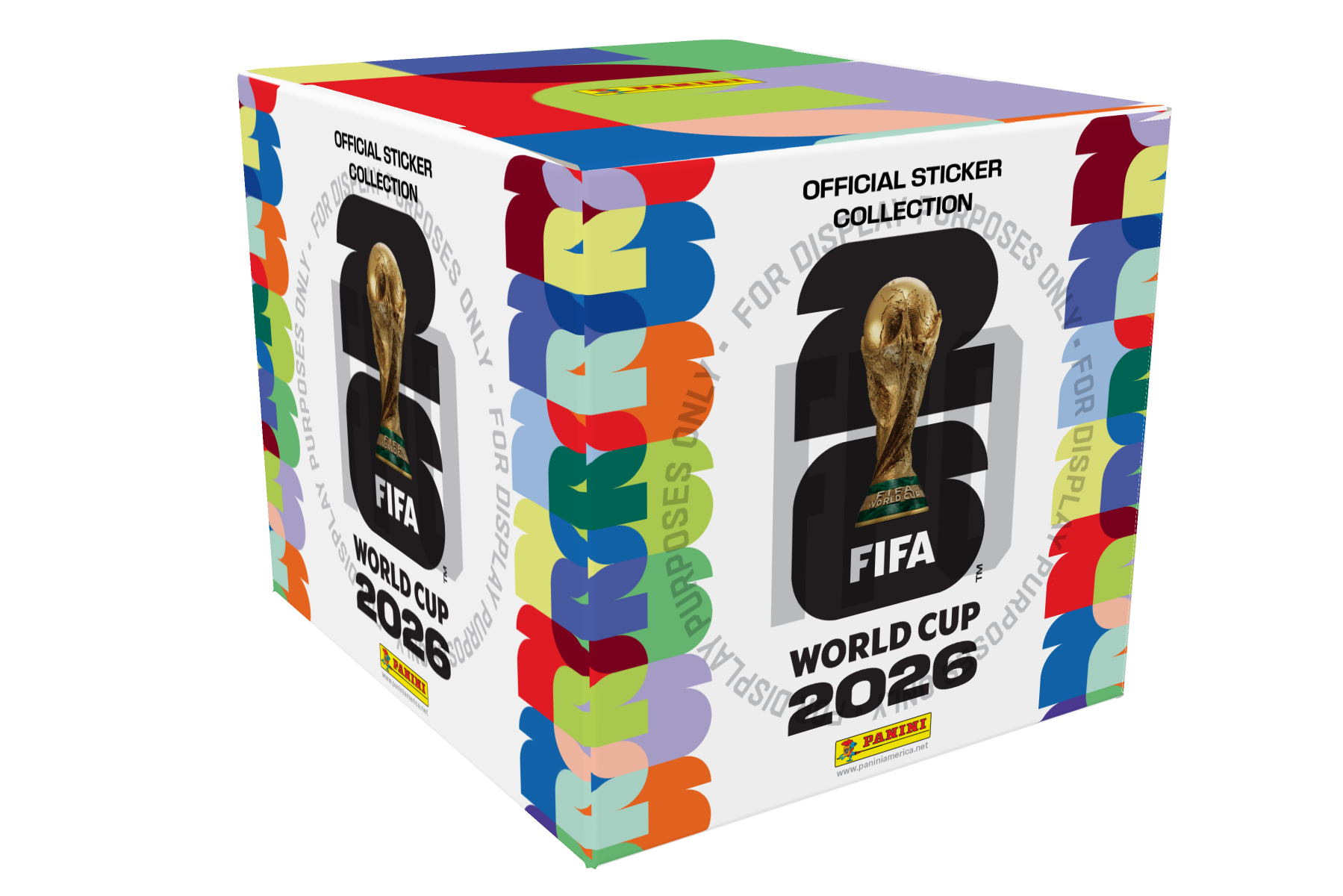 Panini FIFA 2026 World Cup Sticker Box 50 count official soccer collectible stickers