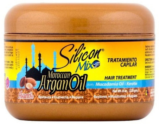 SILICON MIX MOROCCAN ARGAN OIL TREATMENT 8 OZ PK6  /  UOM C24