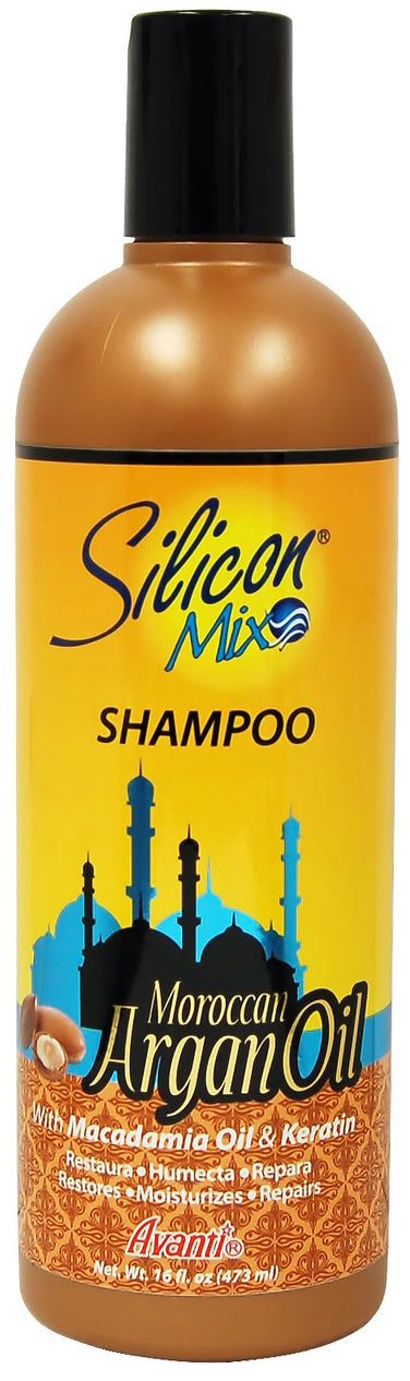 SILICON MIX MOROCCAN ARGAN OIL SHAMPOO 16 OZ PK6  /  UOM C24