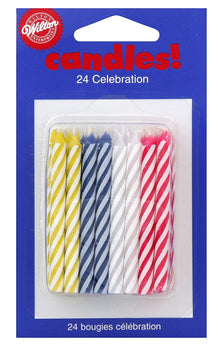 Birthday Candles Display 24ct