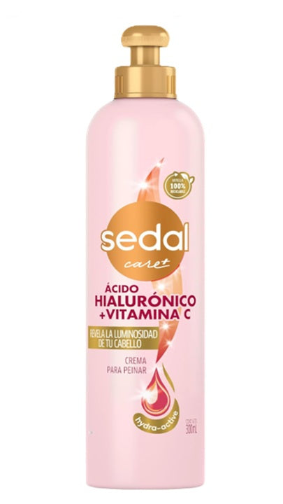 SEDAL CREMA ACIDO HIALURONICO + VIT. C 300ML PK6  /  UOM C12