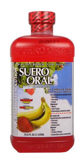 SUERO ORAL FRESA/BANANA CS8  /  UOM C8
