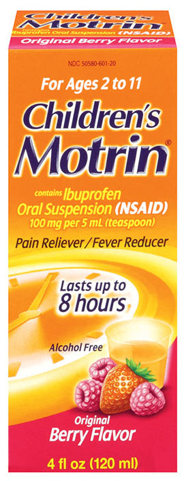 MOTRIN CHILDREN BERRY 4oz PK3  /  UOM C12