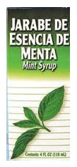 Menper Mint Syrup with Natural Peppermint Extract Supplement- 4 fl oz