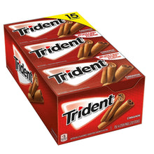 Trident Value Pack 14s Cinnamon Sugar Free Gum Display