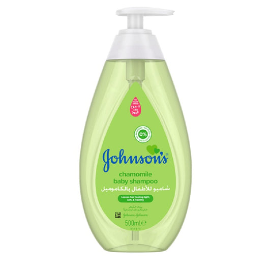 JOHNSON & JOHNSON BABY SHAMPOO CHAMOMILE 500 ML PK6  /  UOM C12