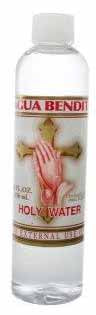 CRUSELLAS AGUA BENDITA - HOLY WATER 8oz-PK6  /  UOM C12