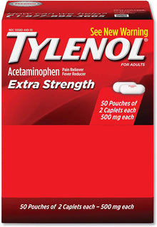 TYLENOL¨ Extra Strength Caplets For Adult Headache, Muscle Pain & Fever Relief, 500 mg Acetaminophen