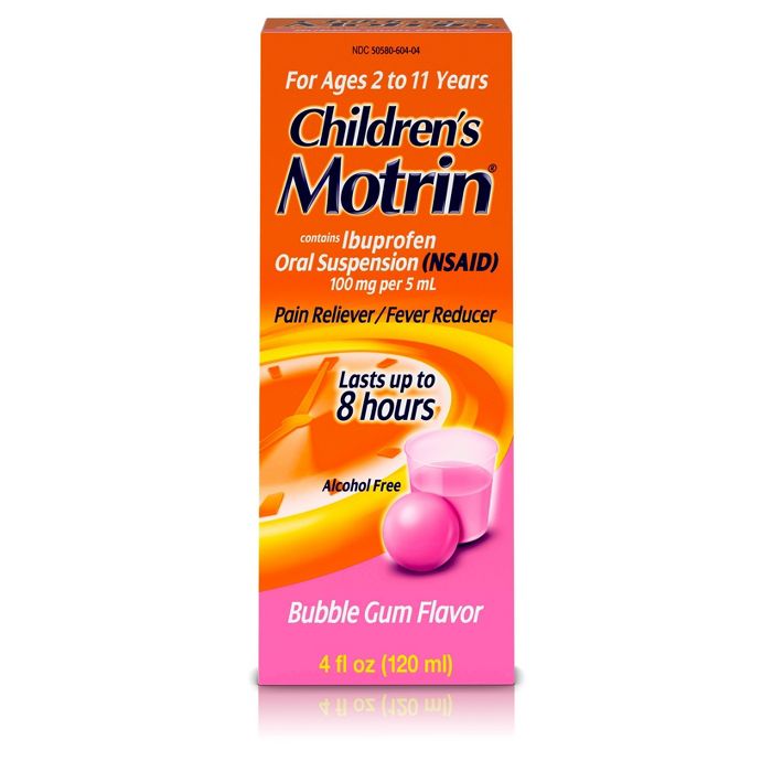 MOTRIN CHILDREN BUBBLEGUM 4oz PK3  /  UOM C12