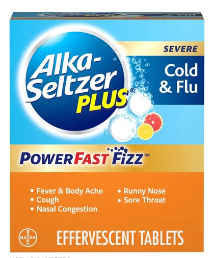 ALKA SELTZER PLUS COLD&FLU 25x2 DISPLAY  /  UOM DSP