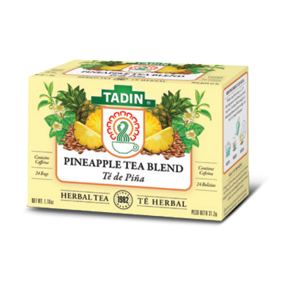 Tadin Pineapple Tea Blend Herbal Tea, 24 Tea Bags