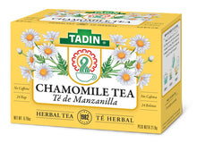 Tadin Chamomile Manzanilla herbal tea 24 count box for relaxation and digestion