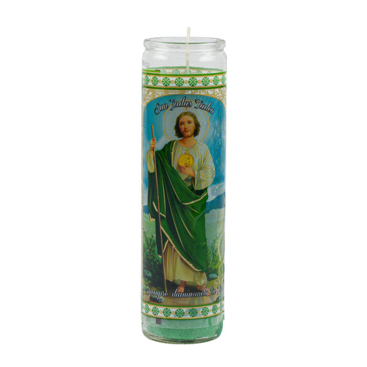 VELADORA SAN JUDAS TADEO VERDE C12 / UOM C12