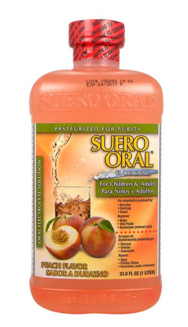 SUERO ORAL DURAZNO-C8  /  UOM C8