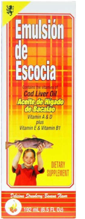 EMULSION DE ESCOCIA STRAWBERRY-BANANA 6.5oz PK3  /  UOM M48